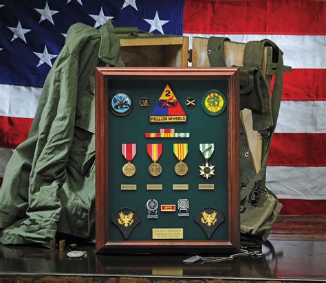 war metal shadow box|military shadow box displays.